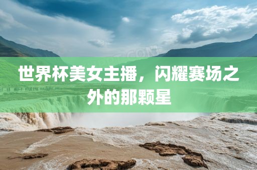 世界杯美女主播，闪耀赛场之外的那颗星