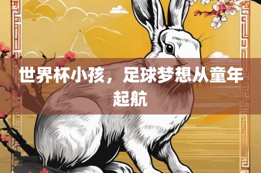 世界杯小孩，足球梦想从童年起航