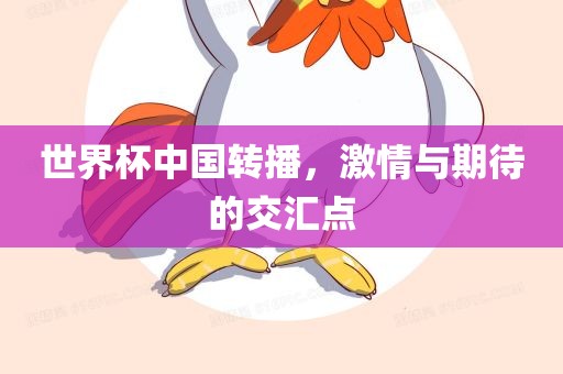 世界杯中国转播，激情与期待的交汇点