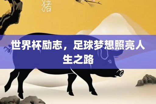 世界杯励志，足球梦想照亮人生之路