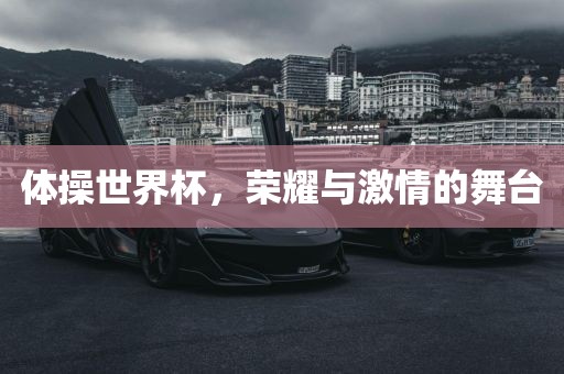 体操世界杯，荣耀与激情的舞台