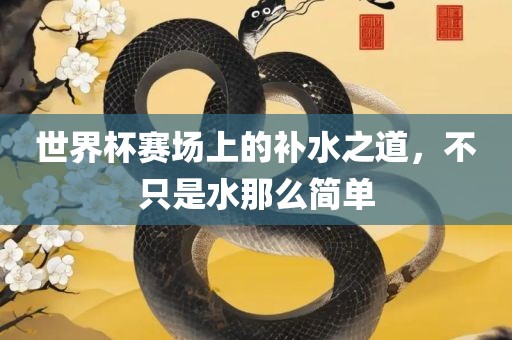 世界杯赛场上的补水之道，不只是水那么简单漯河市盈旭机械设备有限公司