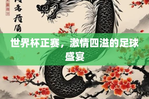 世界杯正赛，激情四溢的足球盛宴