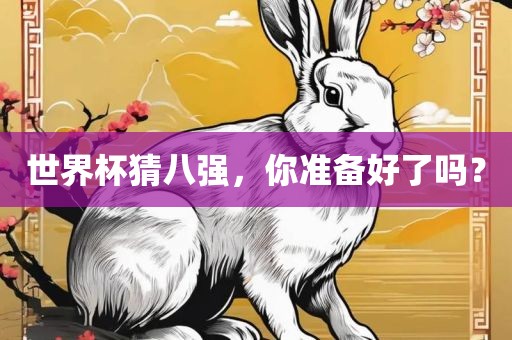 世界杯猜八强，你准备好了吗？