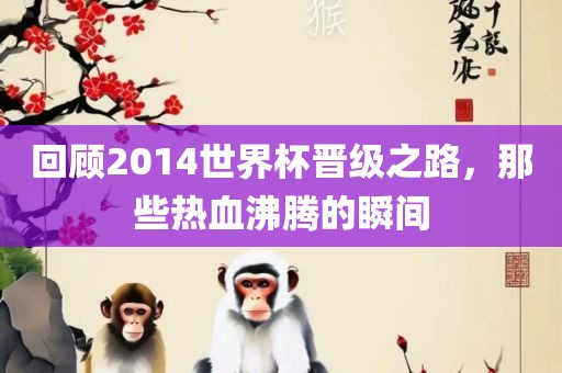 回顾2014世界杯晋级之路，那些热血沸腾的瞬间