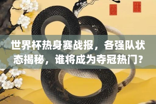 世界杯热身赛