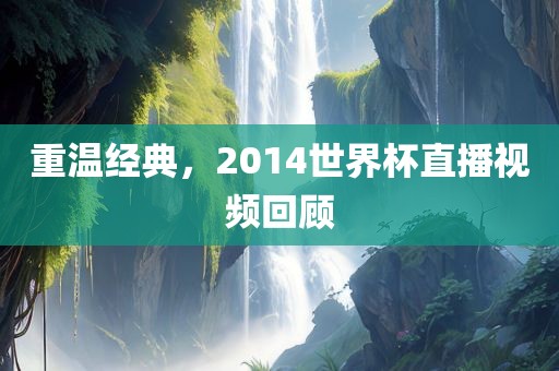 重温经典，2014世界杯直播视频回顾