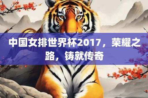中国女排世界杯2017，荣耀之路，铸就传奇