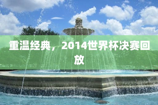 重温经典，2014世界杯决赛回放