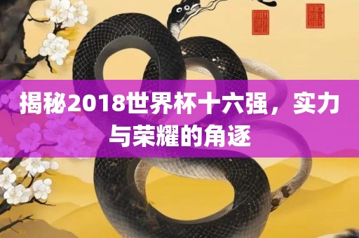 揭秘2018世界杯十六强，实力与荣耀的角逐