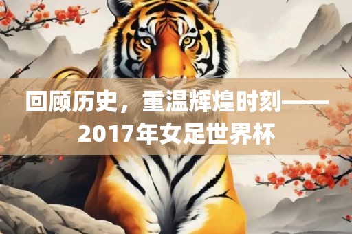 回顾历史，重温辉煌时刻——2017年女足世界杯