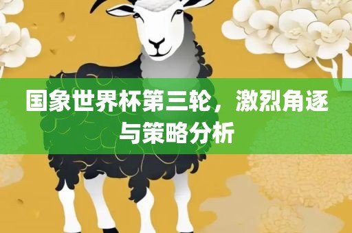 国象世界杯第三轮，激烈角逐与策略分析
