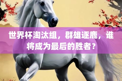 世界杯淘汰组，群雄逐鹿，谁将成为最后的胜者？