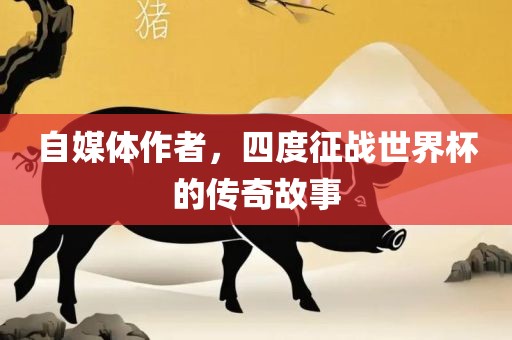 自媒体作者，四度征战世界杯的传奇故事