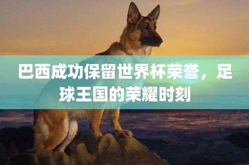 巴西成功保留世界杯荣誉，足球王国的荣耀时刻