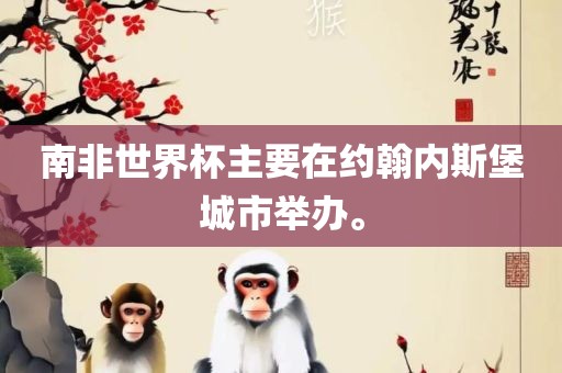 南非世界杯主要在约翰内斯堡城市举办。漯河市盈旭机械设备有限公司